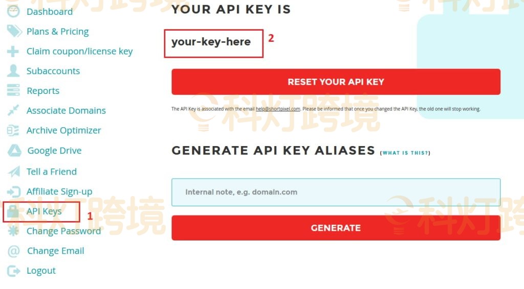 设置API Key