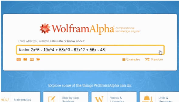 Wolframalpha