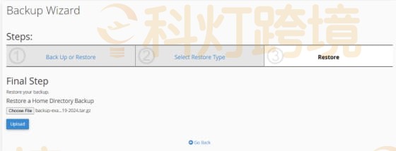 选择Home Directory