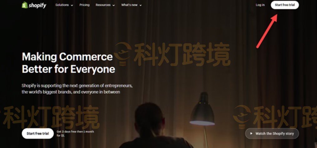 创建 Shopify 帐户