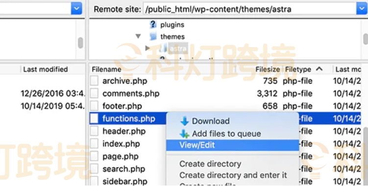 进入/wp-contentthemes/your-theme-folder/ 文件夹